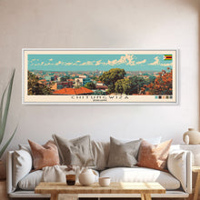 Cargar imagen en el visor de la galería, Chitungwiza, Zimbabwe Panoramic Canvas Print, Chitungwiza, Zimbabwe Painting, Zimbabwe Art, Chitungwiza Travel Poster, Travel Art, Vacation Gift