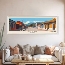 Load image into Gallery viewer, Duran, Ecuador Panoramic Canvas Print, Duran, Ecuador Painting, Ecuador Art, Duran Travel Poster, Travel Art, Living Room Painting