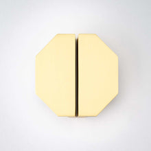 Cargar imagen en el visor de la galería, Alto, Solid Brass Half Hex Pulls