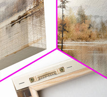 Load image into Gallery viewer, Beautiful 3 Piece Wall Art Canvas Print Set, Landscape Painting, Living Room Decor, Office Art, Wall Decor, Landscape Moody Landscape