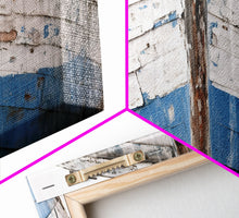 Load image into Gallery viewer, Palm Tree Wall Art, Lofi Art Print, Cityscape Art, Coastal Wall Art, Canvas Print, Wall Hanging, Portrait Art, First Home Gift, Travel Print