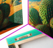 Load image into Gallery viewer, Desert Wall Art, Framed Canvas Print, Sahara Desert, Desert Image, Desert Horizon Art, Desert Abstract Art, Desert Canvas, Desert Art Work