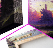 Load image into Gallery viewer, Gateway to another world, the purple realm, fine art poster print, fantasy decor