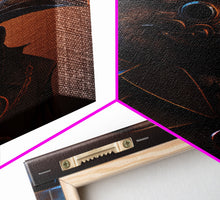 Load image into Gallery viewer, Crow wearing a plague doctor mask, poster art, cool spooky fine art poster print