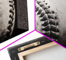 Carregar imagem no visualizador da galeria, Framed Baseball Print, Black and White Baseball Picture, Sports Wall Decor, Boys Room Wall Decor, Baseball Player Gift, Baseball Nursery Art