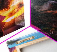 Load image into Gallery viewer, Dachshund Wall Print, Dog Wall Art, Dog Sunglasses, Dog In Pink Suit, Funny Art, Framed Wall Art, Framed Canvas, Wall Print, Wall Canvas