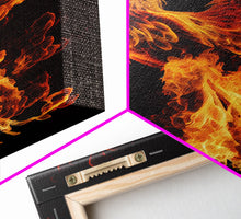 Load image into Gallery viewer, Phoenix Watercolor Canvas Phoenix Bird Art Print Fire Bird Phoenix Framed Print Wall Art Fantastic Animals Painting Phoenix Gift