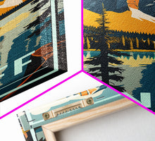 Load image into Gallery viewer, Banff, Canada Wall Art, Canada Art Print, Alberta, Travel Wall Print, Travel Poster, Travel Artwork, Travel Wall Art, Canvas Wall Print