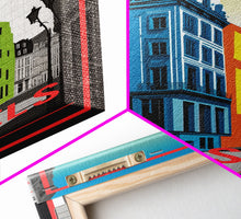 Load image into Gallery viewer, Belgium, Brussels, European Wall Art, City Wall Art, Travel Wall Print, Travel Poster, Travel Artwork, Travel Wall Art, Canvas Wall Print