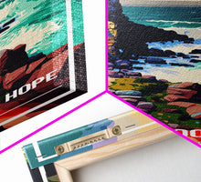 Carregar imagem no visualizador da galeria, Cape Of Good Hope, Hungary, European Wall Art, Lighthouse, Travel Wall Print, Travel Poster, Travel Wall Art, Canvas Wall Print