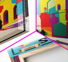 Carregar imagem no visualizador da galeria, Fes Travel Poster, Morocco Wall Art, Moroccan Art, Morocco Poster, Travel Wall Print, Travel Poster, Travel Wall Art, Canvas Wall Print