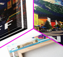 Carregar imagem no visualizador da galeria, Canada Wall Art, Canada Art Print, Banff, Alberta, Travel Wall Print, Travel Poster, Travel Artwork, Travel Wall Art, Canvas Wall Print