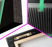 Load image into Gallery viewer, Disposable Plastic Cup Wall Art, Green Cup, Kitchen Wall Art, Minimalist Print, Wall Decor, Canvas Print, Wall Art, Framed Canvas