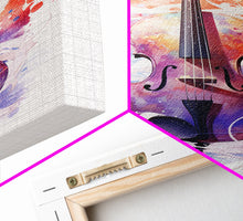 Carregar imagem no visualizador da galeria, Galaxy Cello Gift, Banjo Wall Art Canvas Print, Stringed Instruments, Cello Art, Banjo Poster Print, Cello Gifts, Musical Art