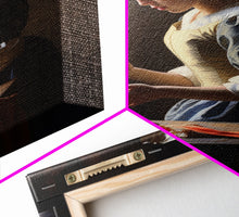 Load image into Gallery viewer, Baroque Art, Vermeer, Inspiration Art, Medieval Wall Art, Dutch Art, Canvas Print, Wall Art, Vertical Art, Country Home Art, Kitchen Prints