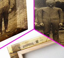 Load image into Gallery viewer, Creepy Wall Art, Dark Fantasy Art, Dark Wall Art, Spooky Art, Gothic Wall Art, Canvas Print, Wall Art, Vertical Print, Horror Decor