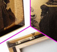 Load image into Gallery viewer, Creepy Wall Art, Spooky Art, Dark Wall Art, Moody Wall Art, Horror Art, Canvas Print, Wall Art, Vertical Print, Home Decor, Wall Decor