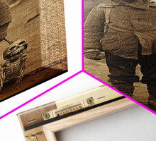 Load image into Gallery viewer, Creepy Wall Art, Skeleton Wall Art, Spooky Decor, Dark Fantasy, Horror Art, Canvas Print, Wall Art, Vertical Print, Home Decor, Wall Decor