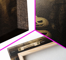 Load image into Gallery viewer, Black And White Art, Halloween Wall Art, Horror Decor, Dark Art Print, Canvas Print, Wall Art, Vertical Print, Home Decor, Wall Decor