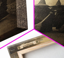 Load image into Gallery viewer, Black And White Art, Witch Wall Decor, Horror Art Print, Gothic Wall Art, Canvas Print, Wall Art, Vertical Print, Home Decor, Wall Decor