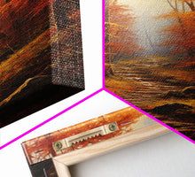 Carregar imagem no visualizador da galeria, Fall Wall Art, Trees Wall Decor, Forest Wall Art, Canvas Print, Wall Art, Vertical Art, Housewarming Gift, Rustic Wall Art, Bedroom Prints
