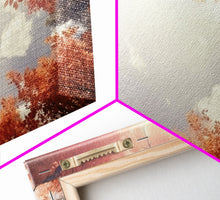 Carregar imagem no visualizador da galeria, Fall Art Print, Nature Print, Trees Wall Art, Canvas Print, Wall Art, 3 Piece Wall Art, Kitchen Wall Decor, Home Office Art, Above Bed Decor