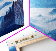 Load image into Gallery viewer, Blue Ridge Mountains Panoramic Wall Art, Bluebridge Mountains National Parkway, Beautiful Cabin Decor, Boho Photography Wall Art Print