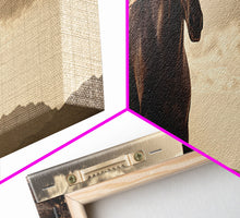 Carregar imagem no visualizador da galeria, Canvas Wall Art, Horse Photography Print, Framed Canvas Print, Horse Wall Decor, Panoramic Wall Art, Large Wall Art, Rustic Decor