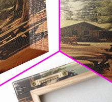 Carregar imagem no visualizador da galeria, Camp Decor, Outdoor Wall Art, Cabin Wall Art, Canvas Print, Wall Hanging, Portrait Art, Teacher Gift, Apartment Wall Decor, Ranch Wall Art