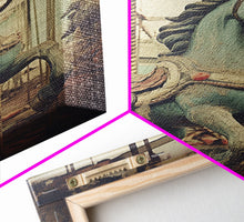 Carregar imagem no visualizador da galeria, Abandoned Circus, Carousel Art, Carnival Art, Canvas Print, Wall Hanging, Portrait Art, College Dorm Decor, Gaming Wall Decor, Office Art