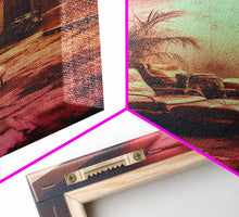 Carregar imagem no visualizador da galeria, Abandoned House, Scary Wall Art, Haunted House Art, Canvas Print, Wall Hanging, Portrait Art, Dorm Room Art, Living Room Prints, Gift Ideas