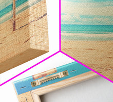 Load image into Gallery viewer, Beach Wall Art, Ocean Print, Minimalist Wall Art, Canvas Print, Wall Hanging, Portrait Art, Housewarming Gift, Living Room Wall Art