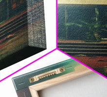 Carregar imagem no visualizador da galeria, Abandoned Building Art, Creepy Wall Decor, Spooky Art Print, Canvas Print, Wall Hanging, Portrait Art, Modern Home Decor, Gift For The Home