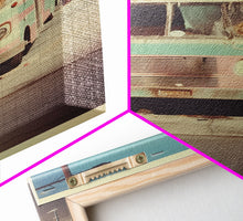 Carregar imagem no visualizador da galeria, Bus, Urban Wall Art, City Art Print, Canvas Print, Wall Hanging, Portrait Art, Urban Art, Apartment Wall Decor, Family Room Art, RV Decor