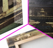 Carregar imagem no visualizador da galeria, Abandoned House, Haunted House, Halloween Wall Art, Canvas Print, Wall Hanging, Portrait Art, Horror Home Decor, Spooky Art Print, Dark Art