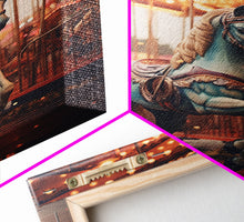 Carregar imagem no visualizador da galeria, Vintage Circus Photography Print, Framed Canvas Art, Cool Wall Art, Circus Art, Circus Poster, Printable Wall Art, Pop Art