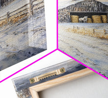 Carregar imagem no visualizador da galeria, Fall Decor, Barn Amongst The Falling Leaves, Farmhouse Decor, Fall Art, Autumn Decor, Thanksgiving Seasonal Wall Art