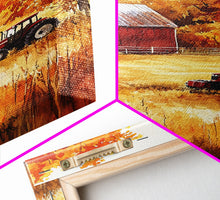 Load image into Gallery viewer, Colorful Surfboards With Christmas Wreaths Framed Canvas Print Beach Christmas Decor Best Gift Coastal Holiday Art Christmas Wall Art