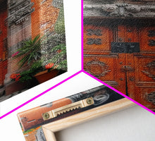 Load image into Gallery viewer, Change23 Colorful Indian Architecture Canvas Print, Traditional Art if India, Photography Print, Indian Wall Art, Living Room Decor