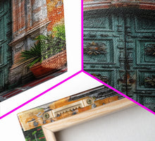 Load image into Gallery viewer, Change34 Colorful Indian Architecture Canvas Print, Traditional Art if India, Photography Print, Indian Wall Art, Living Room Decor