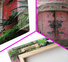 Cargar imagen en el visor de la galería, Change675 Architecture Print, 19th Century Architecture Photography, Mexico City Wall Art, Wood Framed Canvas Print