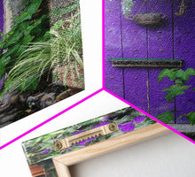 Load image into Gallery viewer, Architecture Print, 19th Century Architecture Photography, Mexico City Wall Art, Wood Framed Canvas Print