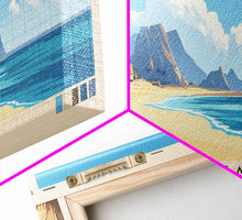 Carregar imagem no visualizador da galeria, Agiba Beach, Egypt Panoramic Print, Vacation Gift, Egypt Wall Art, Beach Painting, Beach Decor, Beach Or Lakehouse Art