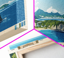 Carregar imagem no visualizador da galeria, Akajima, Okinawa, Japan Panoramic Print, Vacation Gift, Okinawa, Japan Wall Art, Vacation Wall Art, Vacatation Memories, Beach Decor, Beach Or Lakehouse Art