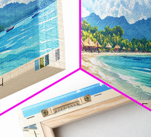 Load image into Gallery viewer, Alona Beach, Philippines Panoramic Print, Vacation Gift, Philippines Wall Art, Vacation Wall Art, Vacatation Memories, Beach Decor, Beach Or Lakehouse Art