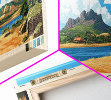 Load image into Gallery viewer, Anakao, Madagascar Panoramic Print, Vacation Gift, Madagascar Wall Art, Vacation Wall Art, Vacatation Memories, Beach Decor, Beach Or Lakehouse Art