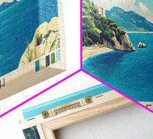 Load image into Gallery viewer, Apella Beach, Greece Panoramic Print, Vacation Gift, Greece Wall Art, Vacation Wall Art, Vacatation Memories, Beach Decor, Beach Or Lakehouse Art