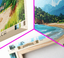 Carregar imagem no visualizador da galeria, Azhithala Beach, India Panoramic Print, Vacation Gift, India Wall Art, Vacation Wall Art, Vacatation Memories, Beach Decor, Beach Or Lakehouse Art