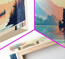 Carregar imagem no visualizador da galeria, Bali, Indonesia Panoramic Print, Vacation Gift, Indonesia Wall Art, Beach Painting, Beach Decor, Beach Or Lakehouse Art