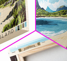 Load image into Gallery viewer, Barú Peninsula-Island, Colombia Panoramic Print, Vacation Gift, Colombia Wall Art, Vacation Wall Art, Vacatation Memories, Beach Decor, Beach Or Lakehouse Art